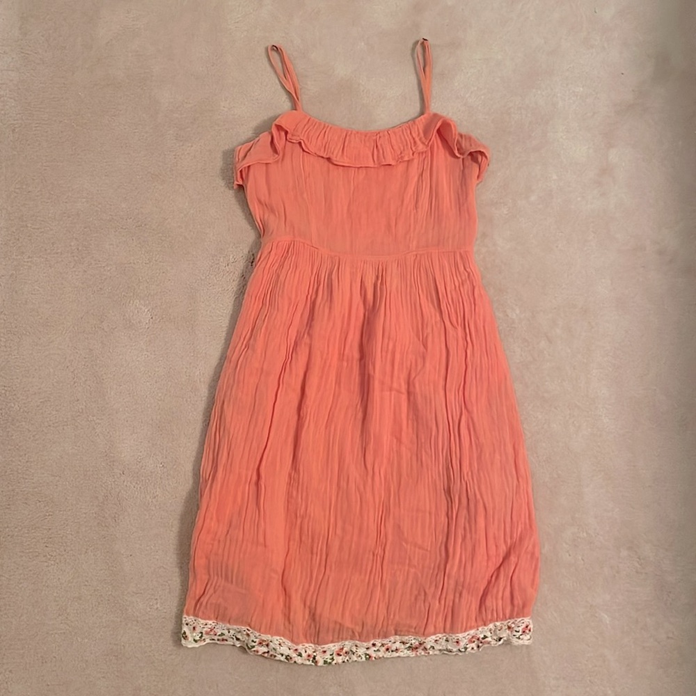 Peach Tulle dress